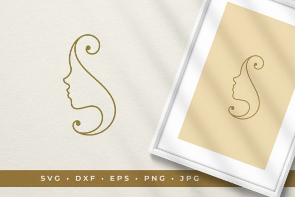 Download Female Profile Hand Drawn with Thin Line - Hand drawn Collection