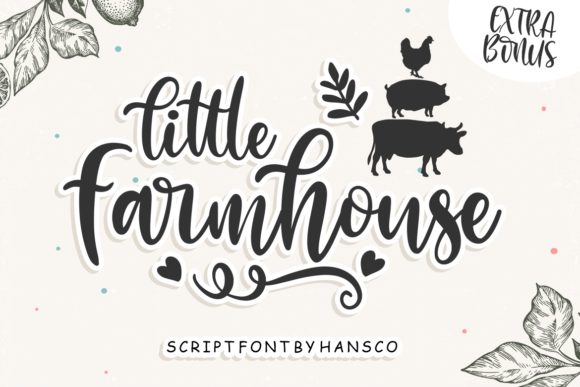 Download Little Farmhouse Font - Farmhouse font Collection